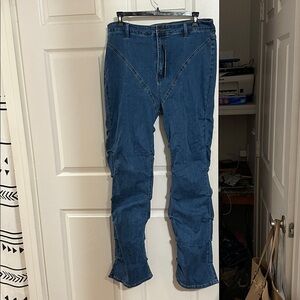 Fashion Nova Classic Blue Jeans